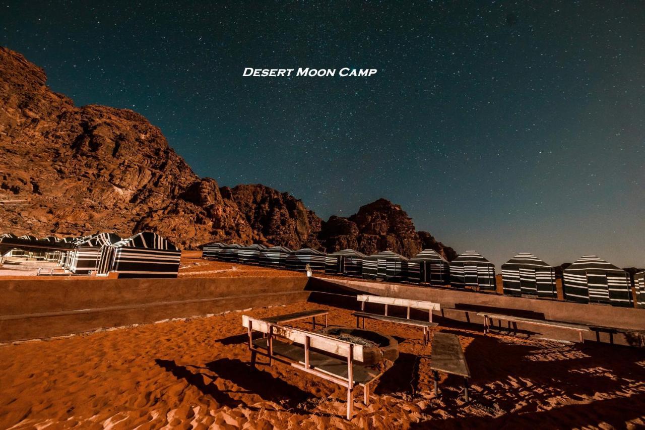 Desert Moon Camp Wadi Rum Exterior foto